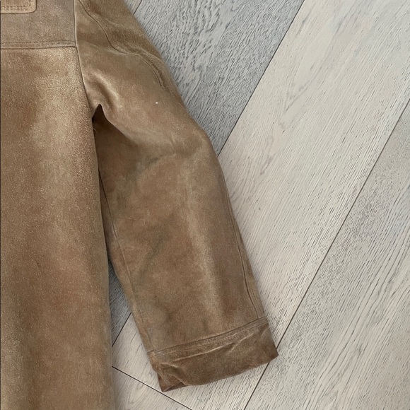 London Fog | Rare Vintage Suede Toggle Duffle Coat - Picture 11 of 12